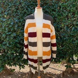 Multi color Mid thigh sweater